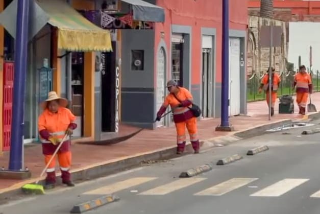 Gobierno de la capital realiza jornada integral de limpieza en cinco sitios destacados para embellecer la ciudad
